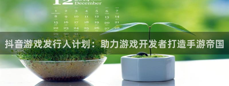 新城平台注册资金多少钱：抖音游戏发行人计划：助力游戏开发者打造手游帝国