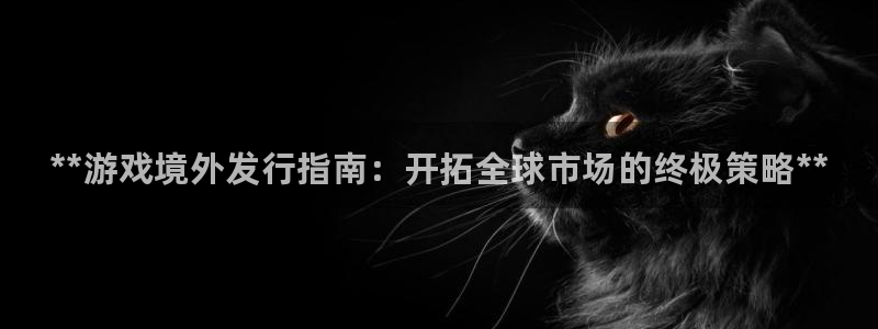 新城平台线路登录不上去怎么办呢：**游戏境外发行指南：开拓全球市场的终极策略**